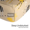 thumbnail image 5 of Top Cotton 2 Piece Twin Sheet Set - 210TC 100% Cotton Sheets with Deep Pockets (Summerland & Yellow), 5 of 6