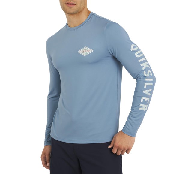 Camiseta de Baño Quiksilver UPF 50 de Manga Larga Azul Sombra - Talla L