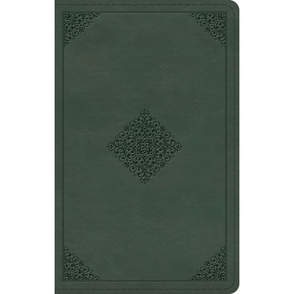 ESV Thinline Bible, Red Letter (Trutone, Quiet Forest, Ornament Design), (Hardcover)