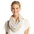 thumbnail image 4 of Collection 18 Chevron Pleat Loop Scarf, 4 of 4
