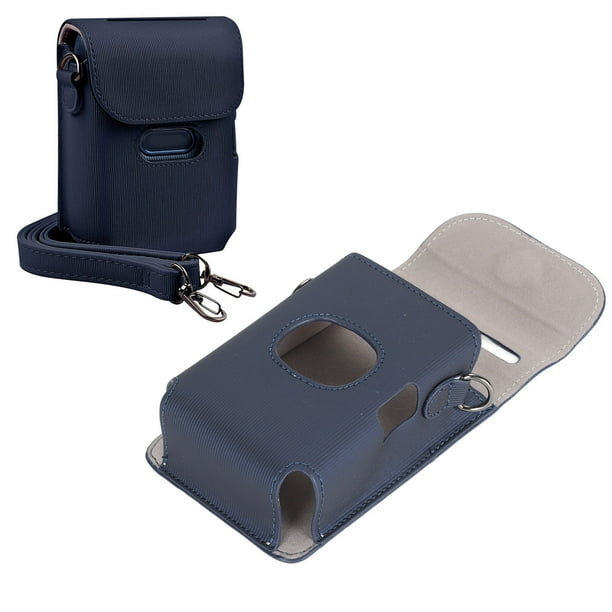 Funda Protectora para Empresa Fotográfica Mini Link 2 Mini Link Smartphone, Funda de Cuero PU Con Correa de Hombro ExtraIbles y Ajustables
