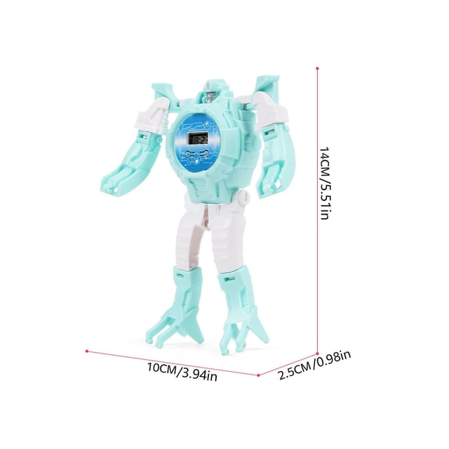 Reloj Deformation Robot Toy HUOGUO, regalo creativo para niños