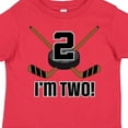 thumbnail image 4 of Inktastic 2nd Birthday Ice Hockey Sports Party Boys Boys Toddler T-Shirt, 4 of 5