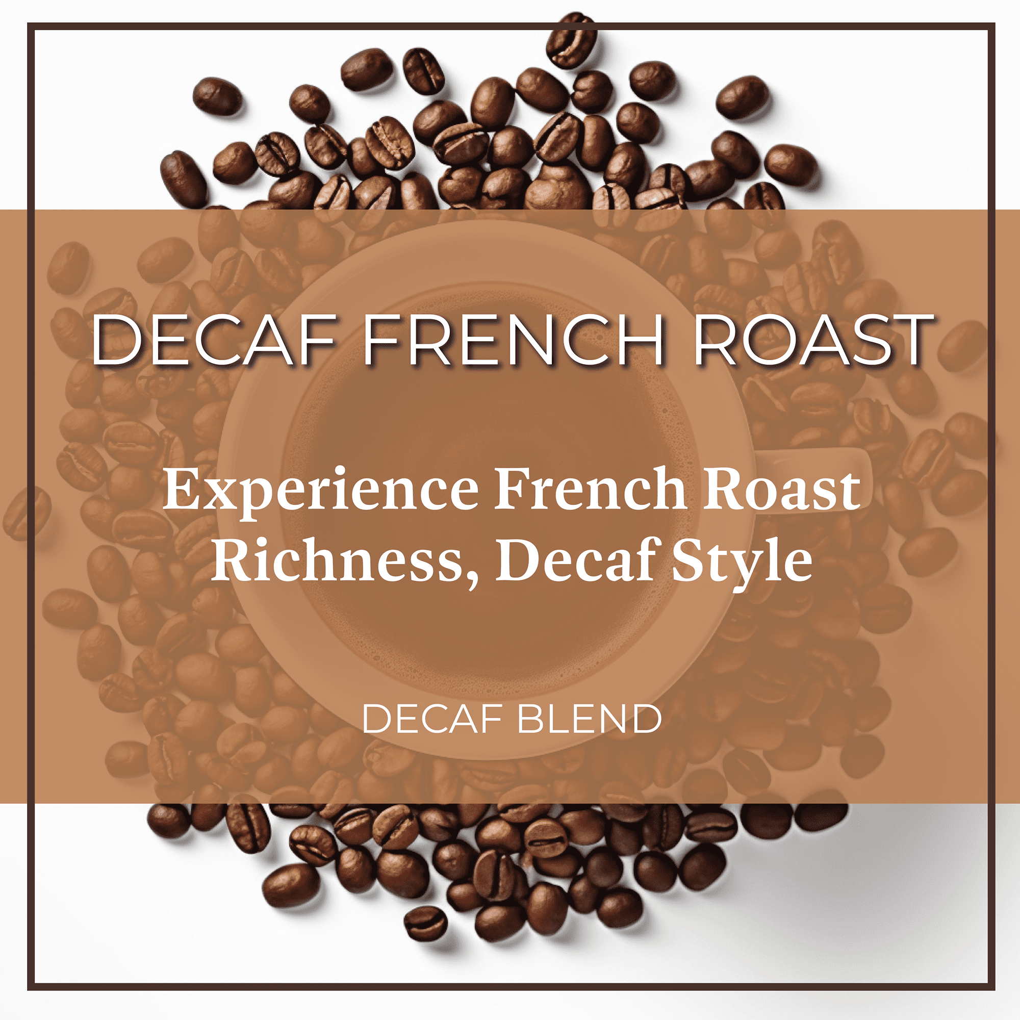 San Diego Coffee DECAF French Roast, Dark Roast, Ground Coffee, 16-Ounce Bag
