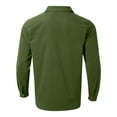 thumbnail image 6 of Flannel Shirt for Men,Long Sleeve Casual Button Down Shirt Big Tall Work Shacket Jacket Daily Top,Mens Dress Shirt,XL,Green, 6 of 6