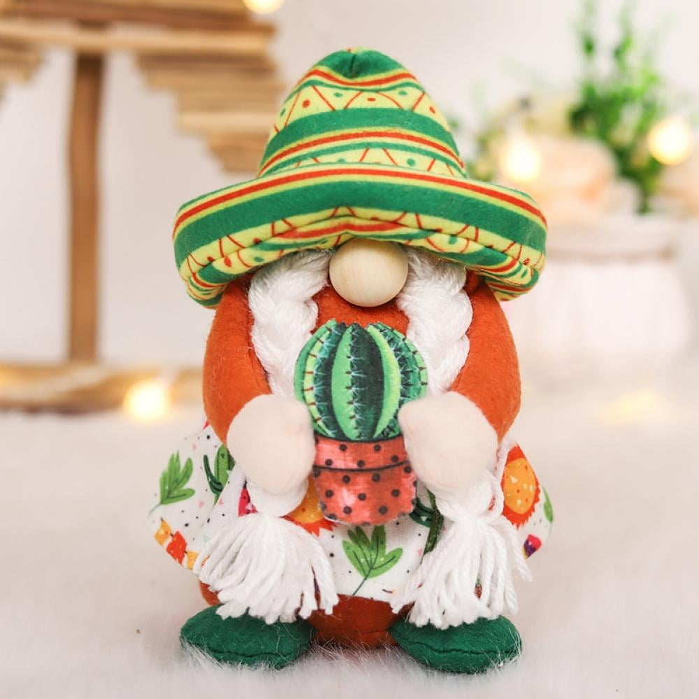 Details about   Fiesta Gnome Couple Cute Cinco de Mayo Holiday Decorations Handcrafted Gifts 