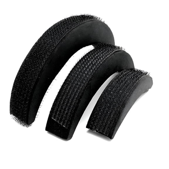 TUWAFE 3Pcs Hair Volumizer Puff Foam Sponge Bump Insert for Hair Styling