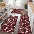 thumbnail image 2 of Red Christmas Plaid Deer and Tree Pattern Kitchen Rugs Sets Of 3,Kitchen Runner Rugs Non Skid Washable,Decorative Kitchen Floor Mats for Kitchen,Sink,Laundry,17"x30"+ 17"x47" + 17"x59", 2 of 6
