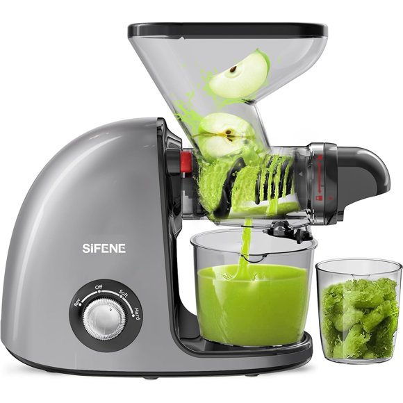 Exprimidor SiFENE de masticación lenta JS3209 gris