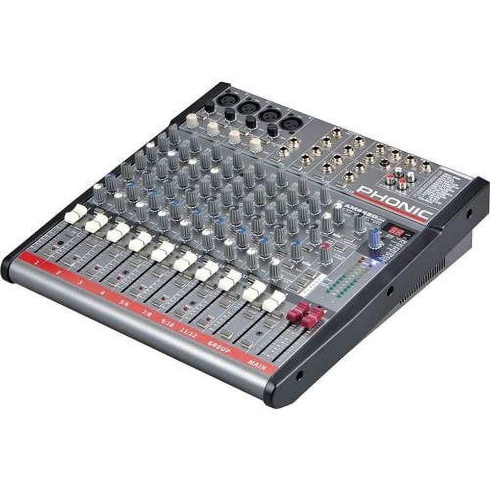 Phonic AM442D USB 4 Mic/line 4 Stereo 2 Groups Compact Mixer with  
