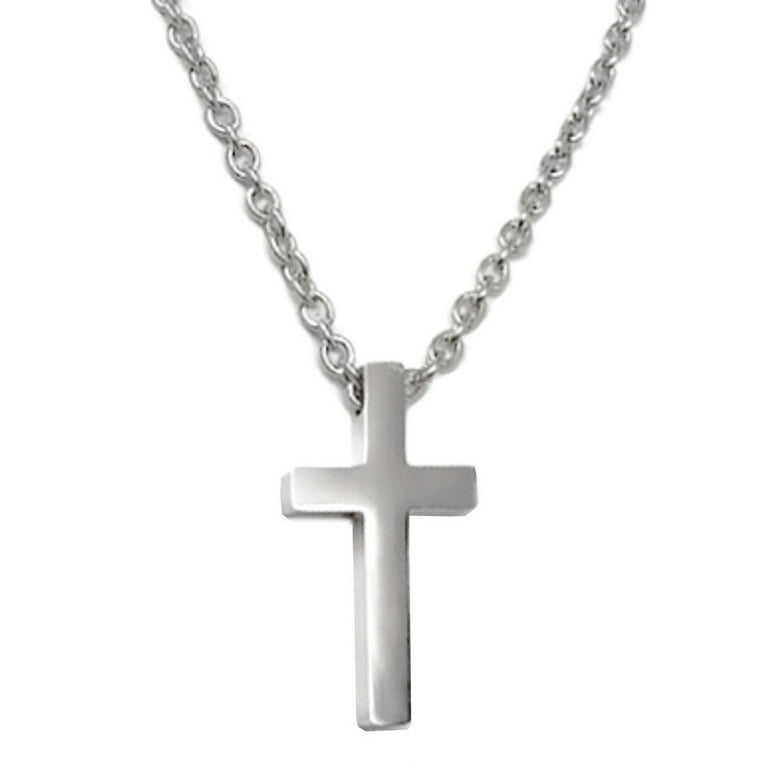 Mens small 2024 cross pendant