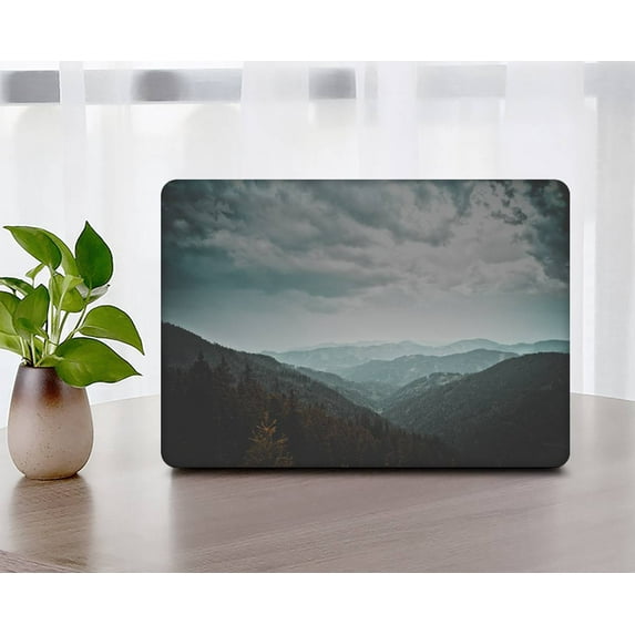KSK KAISHEK Hard Shell Cover Only for 2022.0 Release MacBook Air 13.6 inchs with Retina Display Touch ID Type C Model: A2681 Sky Series 0520 + Black Keyboard Cover