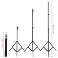 thumbnail image 4 of Bracket,2m / 6.6ft Stand With 1/4 Studio Stand With Soft Box Product Video Studio Soft 6.6ft Stand 2m Screw Video Studio Eryue Ainn Studio Soft Box 1/4 Screw Video, 4 of 5