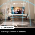 thumbnail image 2 of Restored Hisense AX3120Q 3.1.2 Channel Sound Bar with Wireless Subwoofer, Dolby Atmos & DTS:X, Bluetooth 5.3, Roku TV Ready, 2 of 13