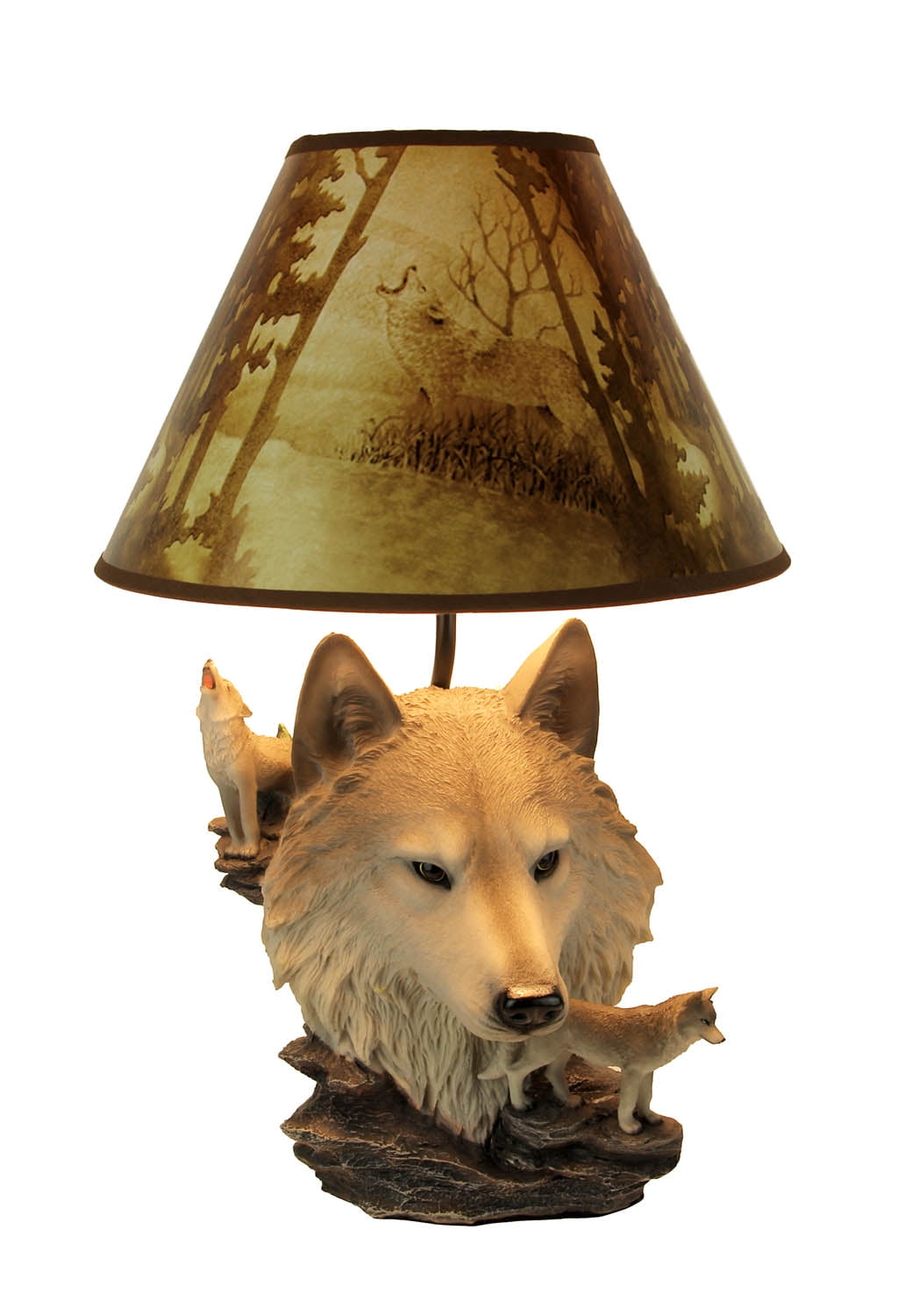 wolf table lamp