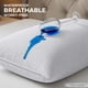thumbnail image 3 of Protector de almohada Utopia Bedding, tamaño king, impermeable, con cierre, 3 of 8