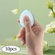 thumbnail image 5 of 10 piezas de mini soplo de polvo en forma de , detalle facial maquillaje cojín de aire suave esponja cosmética para base cara suelta Azul Sunnimix Soplo de maquillaje triangular, 5 of 8