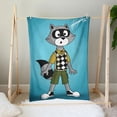 thumbnail image 3 of carl the collector Throw Blanket Gifts for Fans Lover Girls Boys Women Present Hoodie Him Bed 30"x40", 3 of 6