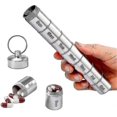thumbnail image 1 of Metal Pill Box Waterproof Medicine Case 7 Day Aluminum Alloy Pill Case Medicine Bottle, 1 of 5
