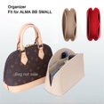 thumbnail image 2 of Bolsa organizadora de insertos para carteras Alma BB Shell, bolsos de mano, delineador de maquillaje, moldeador, 2 of 5