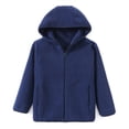 thumbnail image 5 of Ccpelsie Girls Fashion Zip Up Hoodies Kids Cute Sweatshirts Teen Trendy Casual Coat for Fall Winter(Navy,9-10 Years), 5 of 6