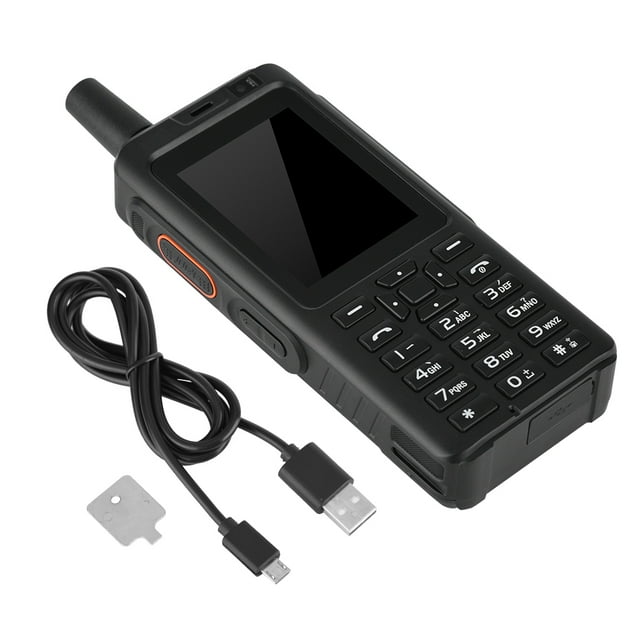 Portátil 2,5 teléfono móvil elegante de radio bidireccional rugoso del Walkietalkie de la pulgada 3500mAh 4G SOS
