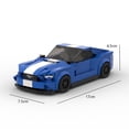 thumbnail image 4 of Bloques de construcción compatibles con el set Lego de carreras clásico de velocidad 8 Ford deportivo, 4 of 5