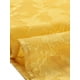thumbnail image 3 of Vestido midi elegante de flores con mangas cortas y escote en V para mujeres de tallas grandes Agnes Orinda 2X amarillo, 3 of 6