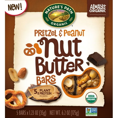 Nature’s Path Pretzel & Peanut Nut Butter Bars, Organic Granola Bar 5