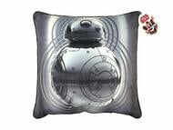 Star Wars Ep 8 BB-8 Gray Decorative Pillow 
