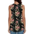 thumbnail image 3 of FIUFY Womens Tank Tops Summer Casual Sleeveless Cute Twist Knot Shirt Blouse Tunics, 3 of 4
