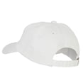 thumbnail image 3 of New York Rose with Map Embroidered Unstructured Washed Cap - White OSFM, 3 of 5