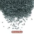 thumbnail image 2 of Uxcell 20g Crushed Glass Chips, 1-3mm Irregular Metallic Sequins Glass Stone Mineral Blue, 2 of 5