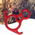 thumbnail image 1 of YLSHRF Climbing Descender, Climbing Carabiner, Aviation Aluminum Aerial Work Climbing Outdoor Survival For Outward Bound Training, 1 of 8