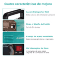 thumbnail image 3 of Mini Soldadoras BLOOSOM Máquina Soldar Inverter Portatil Inversores Verde, 3 of 5