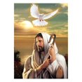 thumbnail image 1 of 12"x16" Frameless Jesus Diamond Painting Set, Adult Size, 5D DIY Craft Set,D, 1 of 9