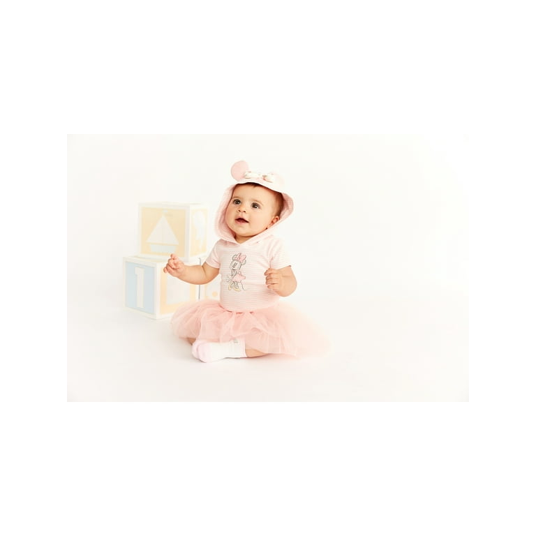 Disney Baby Wishes Dreams Baby Girl Minnie Mouse Bodysuit Tutu