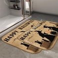 thumbnail image 2 of 1pc Happy Halloween Absorbent Non-Slip Bathroom Thickened Flannel Rug Decor,Soft,Quick Drying,Suitable For Indoor/outdoor Use,Bathrooms,Bedrooms,Kitchens,Terrace,Laundry Rooms,16"x24", 2 of 9