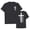 Black, variant on Boys Shirt Beachwear Unisex Kids Two Piece Long Sleeve Printed Rash Guard Swim Trunks Set Lightweight Sun Safe Outfit for Kids Seaside Surf Vacation Swimming Trips Orange 110