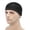 Black, variant on Satin Wig Cap for Unisex, Stretch Elastic Wig Liner Cap, Soft Breathable Stocking Dome Cap for Wigs, Comfortable Hair Under Cap for Daily Wear,Black