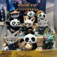 thumbnail image 2 of Original Dreamworks Kung Fu Panda 4series Anime Fiugre Model Kawaii Animal Figurine Model Decoration Collection Toys G, 2 of 5