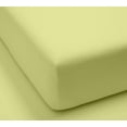 thumbnail image 4 of Milan Collection 1000 Thread Count 100% Cotton Deep Pocket Sheet Set (King, Sage), 4 of 5
