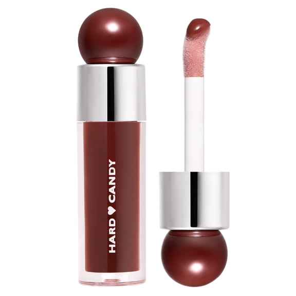 Hard Candy Sweet Treat Hydrating Jelly Lip Oil, Espresso Latte, Glazy Brown Sheer Tinted Gloss, 0.2 fl oz