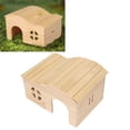 thumbnail image 4 of Hamster Hideout Hut, Hamster House Large Space Bite Resistant Multipurpose Beautiful  For Golden Bear, 4 of 8