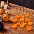 thumbnail image 6 of 12Pcs Harvest Halloween Pumpkins Model Foam Props for Decorating Fall Craft Style B, 6 of 8