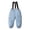 Light Blue, variant on Hotiary 2-6Y Toddler Baby Boys Girls Winter Warm Thicken Bib Pants Windproof Ski Snow Pant With Pockets