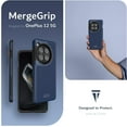 thumbnail image 4 of TUDIA MergeGrip Oneplus 12 Étui 5G 2024 Double Couche Robuste Résistant - Bleu Indigo, 4 of 7
