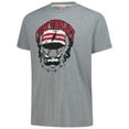 thumbnail image 2 of Men's Homage Gray Cincinnati Reds Grateful Dead Tri-Blend T-Shirt, 2 of 3