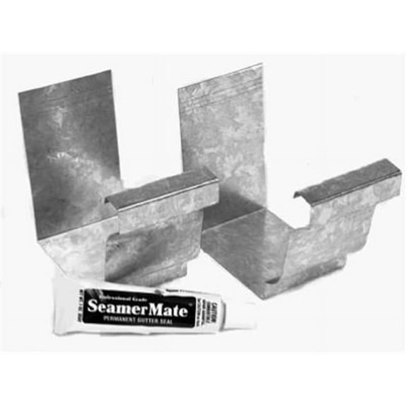 Amerimax Home Products 29008 2 Pack Mill Finish Galvanized Steel Gutter Seamer