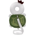 thumbnail image 2 of Baby Walkers Protector de cabeza ajustable para bebé con correa de seguridad (blanco, tortuga), 2 of 5